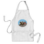 Teddy Wagon  Apron