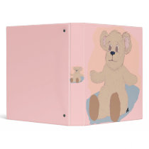 Teddy Wants a Hug Binder binders