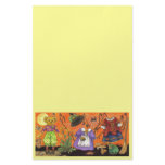 Teddy Witch Paper Doll Stationery