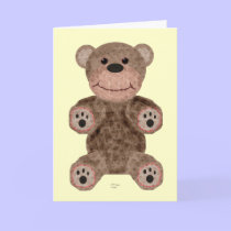 Teddybear - Greeting card