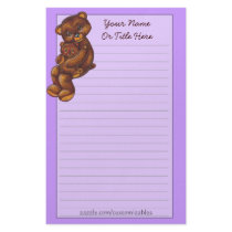 Teddybear Hug Stationery by Customizables Teddybear Hug Stationery