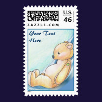 Teddybear Postage stamps