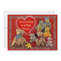 TeddyBears BabyShower Invite