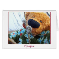 Teddybears Springtime cards by hobbes_tiggar Teddybears Springtime cards