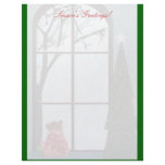Teddy's Christmas Staionary, Season's Greetings! letterhead