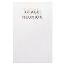 TEE 10th Class Reunion Stationery