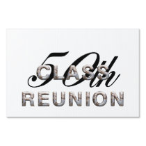 TEE 50th Class Reunion Yard Signs