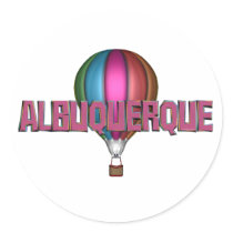 TEE Albuquerque Round Sticker