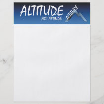 TEE Altitude, Not Attitude flyers