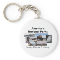 TEE America's National Parks Key Chain