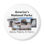 TEE America's National Parks Magnets