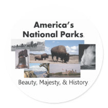 TEE America's National Parks stickers