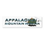 TEE Appalachian Mountain Woman Bumper Sticker