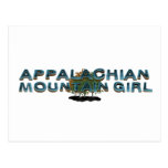 TEE Appalachian Mountain Woman Post Card