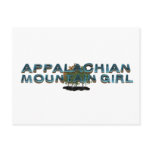TEE Appalachian Mountain Woman Post Card