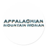 TEE Appalachian Mountain Woman Sticker