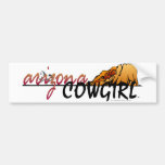 TEE Arizona Cowgirl Bumper Sticker