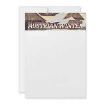 TEE Austrian Winter Invitations