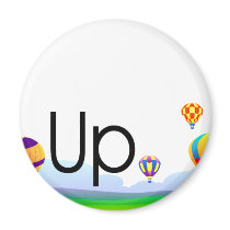 TEE Balloon Bumper Refrigerator Magnet