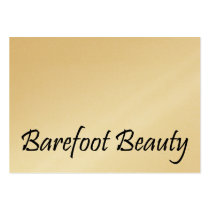 TEE Barefoot Beauty Business Card Template