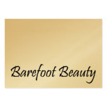 TEE Barefoot Beauty Business Card Template