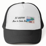 TEE Be Happy Costa Rica hats
