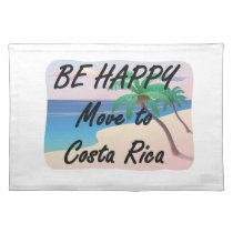 TEE Be Happy Costa Rica placemats