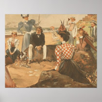 TEE Beach Friends Poster