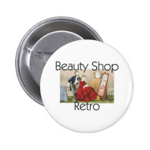 TEE Beauty Shop Retro buttons