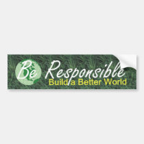 TEE Better World bumper stickers