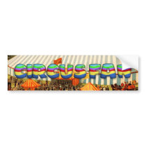 TEE Big Top Bumper Stickers