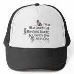 TEE Blue Jeans Girl hats
