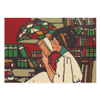 TEE Book Worm business cards by teepossible TEE Book Worm business cards