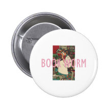 TEE Book Worm Pins