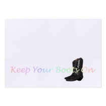 TEE Boots On Business Card Template