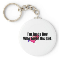TEE Boy Loves Girl Key Chains