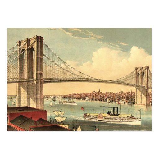 TEE Brooklyn Bridge Business Card