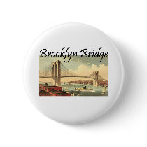 TEE Brooklyn Bridge Pinback Buttons