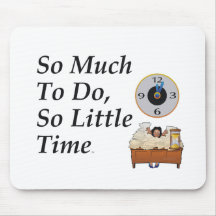 TEE Busy Time Mouse Pads