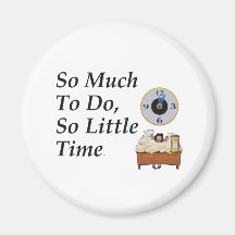 TEE Busy Time Refrigerator Magnets