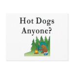 TEE Camping Bears Postcard