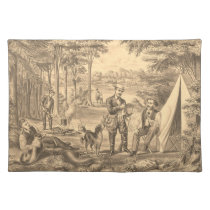 TEE Camping Old School placemats