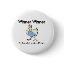 TEE Chicken Dinner Pinback Button