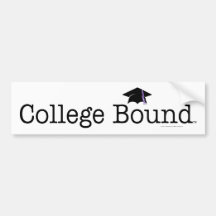 TEE College Bound Bumper Stickers