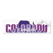TEE Colorado Cowgirl Bumper Stickers