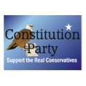 TEE Constitution Party business cards