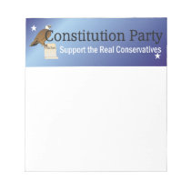 TEE Constitution Party notepads
