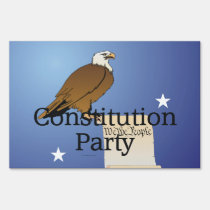 TEE Constitution Party yard signs