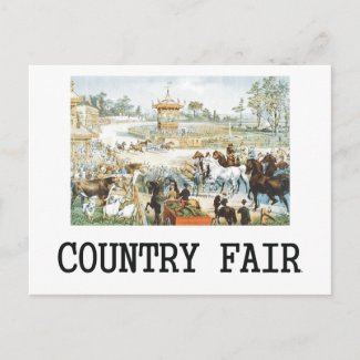 TEE Country Fair postcard