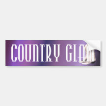 TEE Country Glam Bumper Sticker